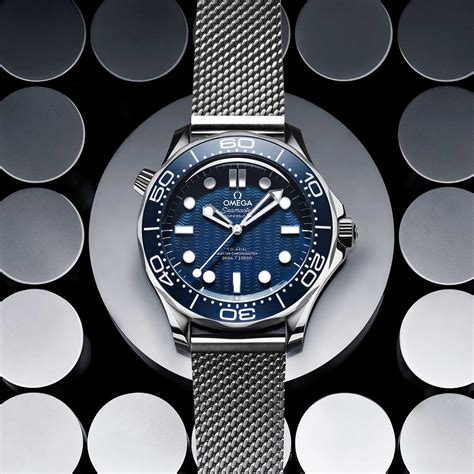 Seamaster 300 steel watch